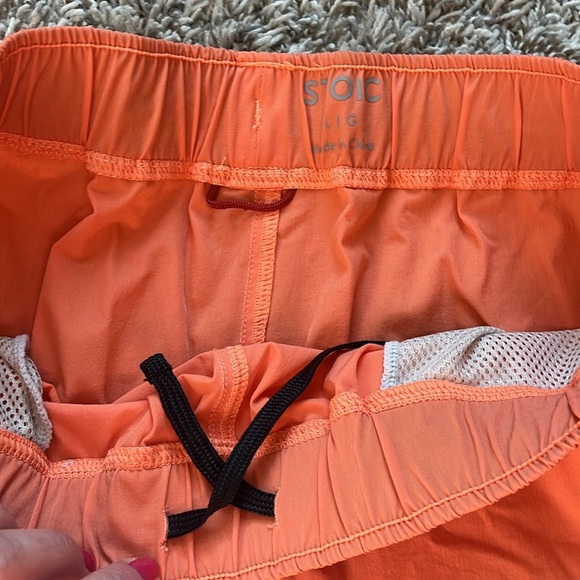 Stoic Baggie Shorts Outdoor Summer Orange size Large - Picture 9 of 11